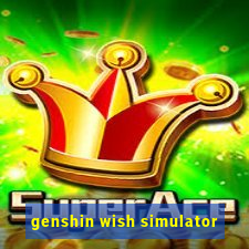 genshin wish simulator